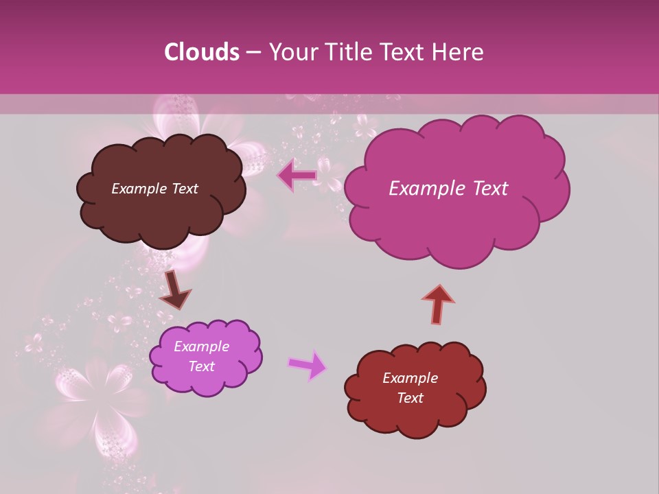 Dreamlike Flowers PowerPoint Template