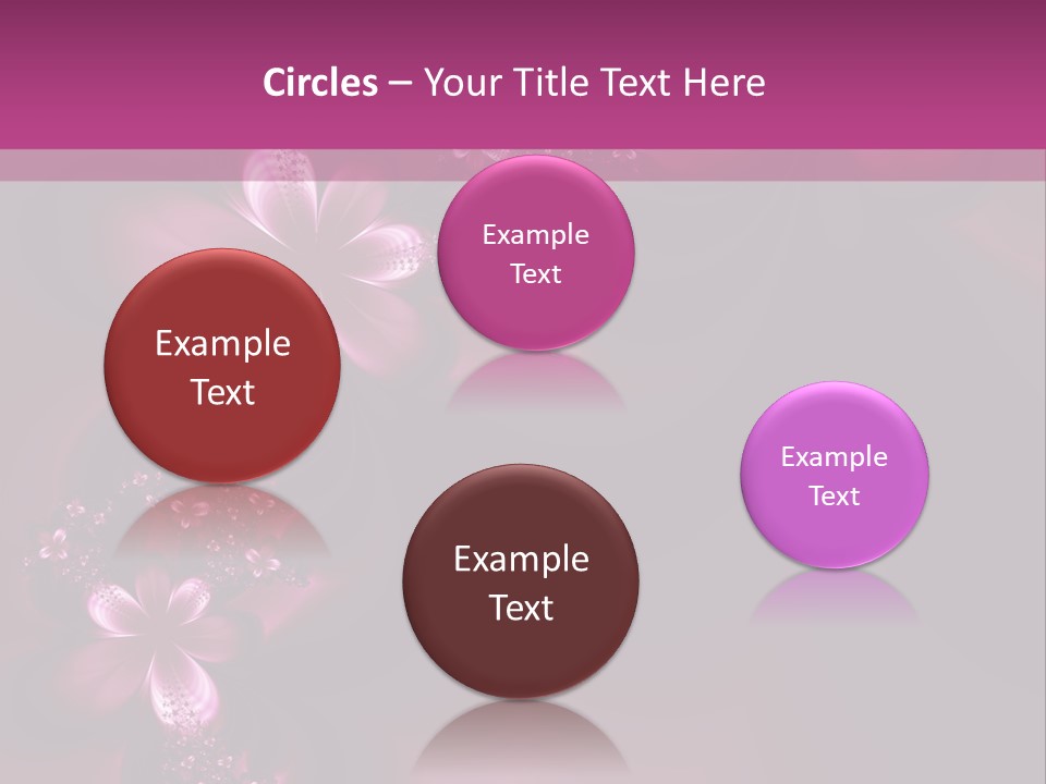 Dreamlike Flowers PowerPoint Template