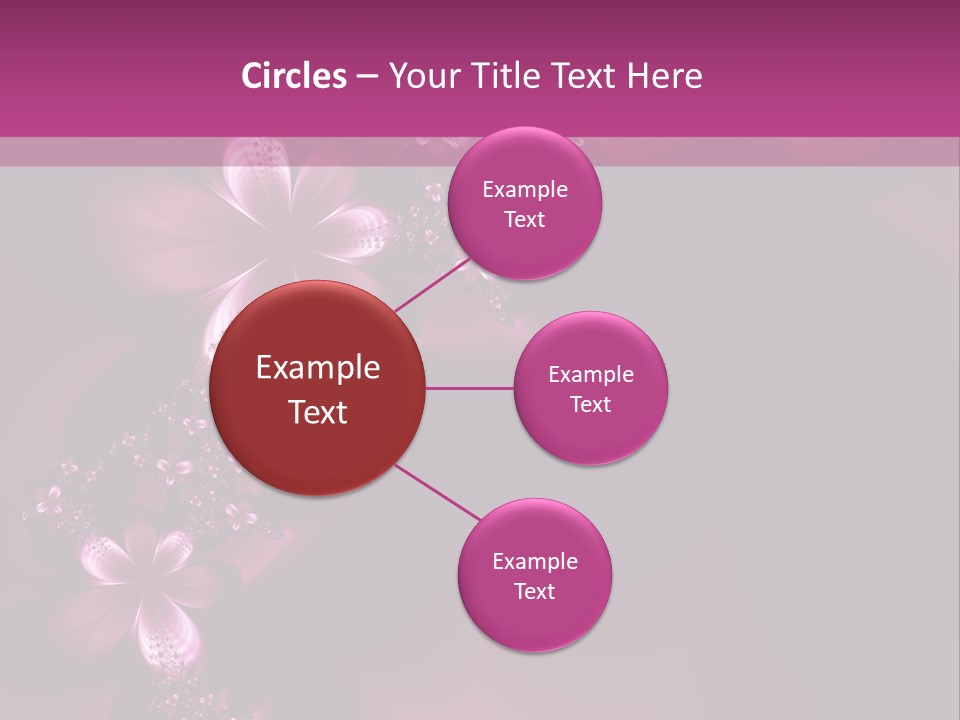 Dreamlike Flowers PowerPoint Template