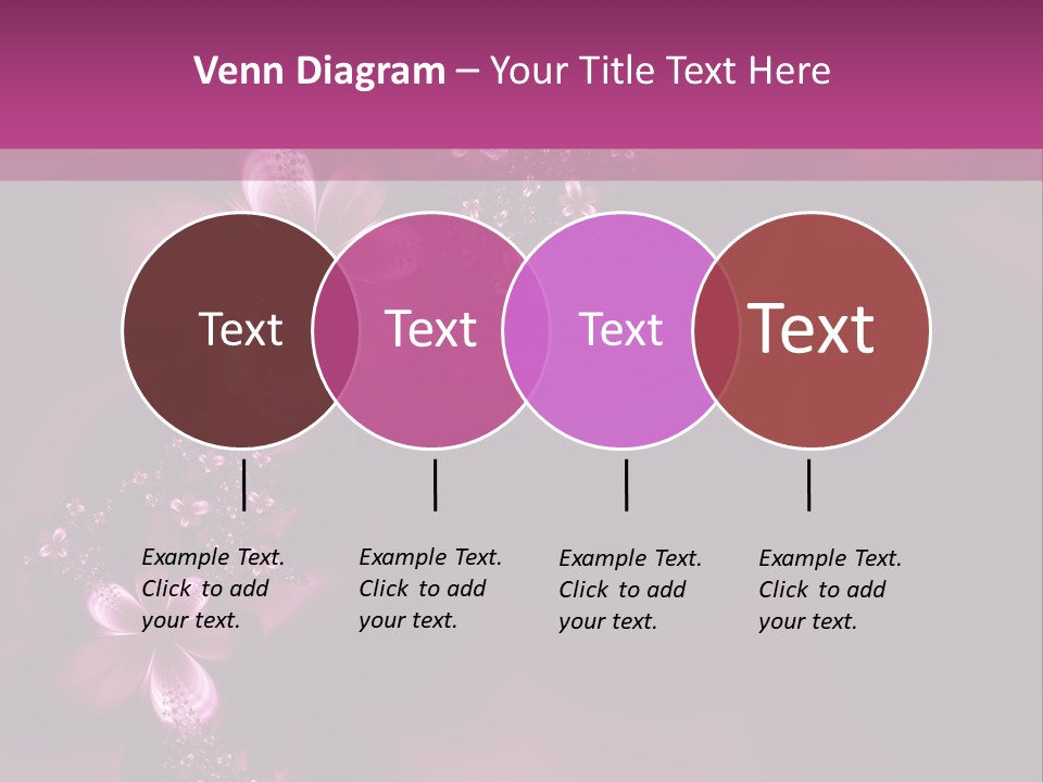 Dreamlike Flowers PowerPoint Template