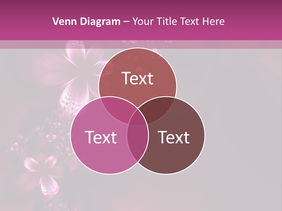 Dreamlike Flowers PowerPoint Template