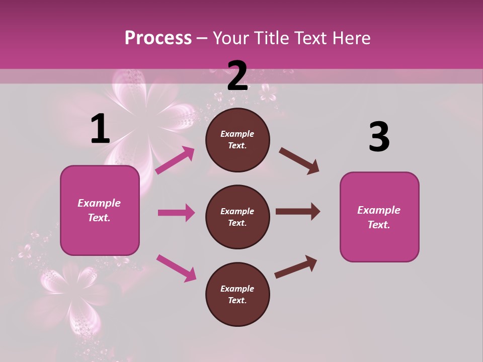Dreamlike Flowers PowerPoint Template