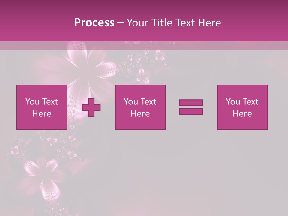 Dreamlike Flowers PowerPoint Template