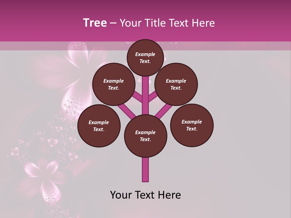 Dreamlike Flowers PowerPoint Template