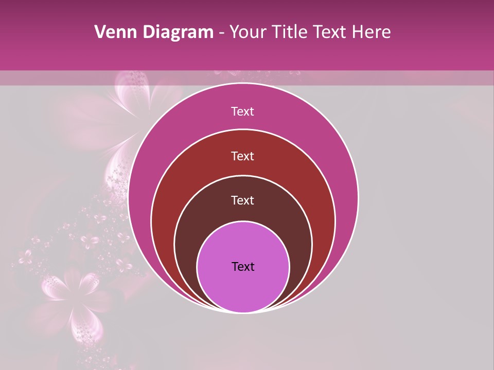 Dreamlike Flowers PowerPoint Template
