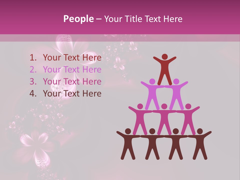 Dreamlike Flowers PowerPoint Template