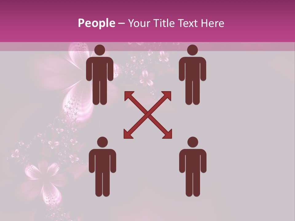 Dreamlike Flowers PowerPoint Template