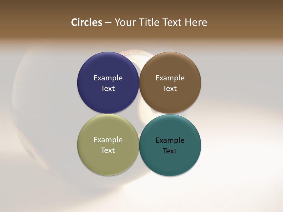 Old Yin Yang Ball PowerPoint Template