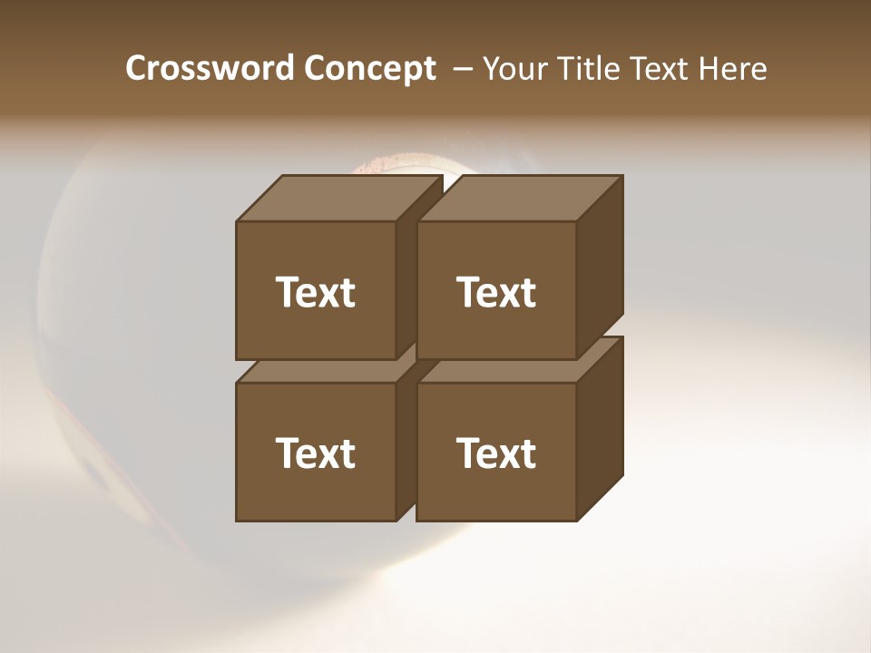 Old Yin Yang Ball PowerPoint Template
