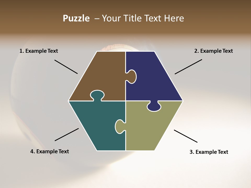 Old Yin Yang Ball PowerPoint Template