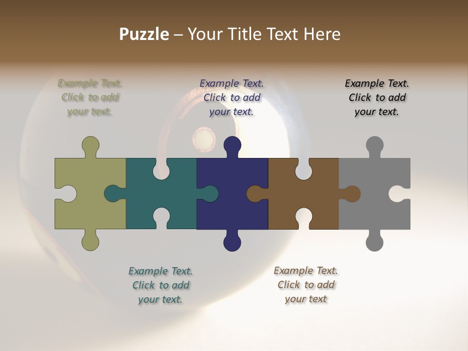 Old Yin Yang Ball PowerPoint Template