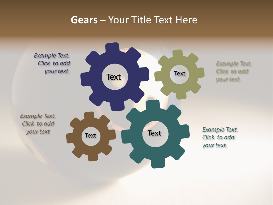 Old Yin Yang Ball PowerPoint Template