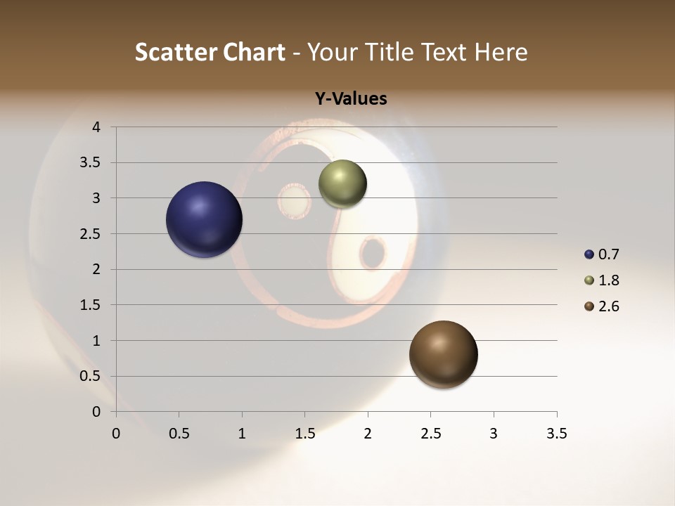 Old Yin Yang Ball PowerPoint Template