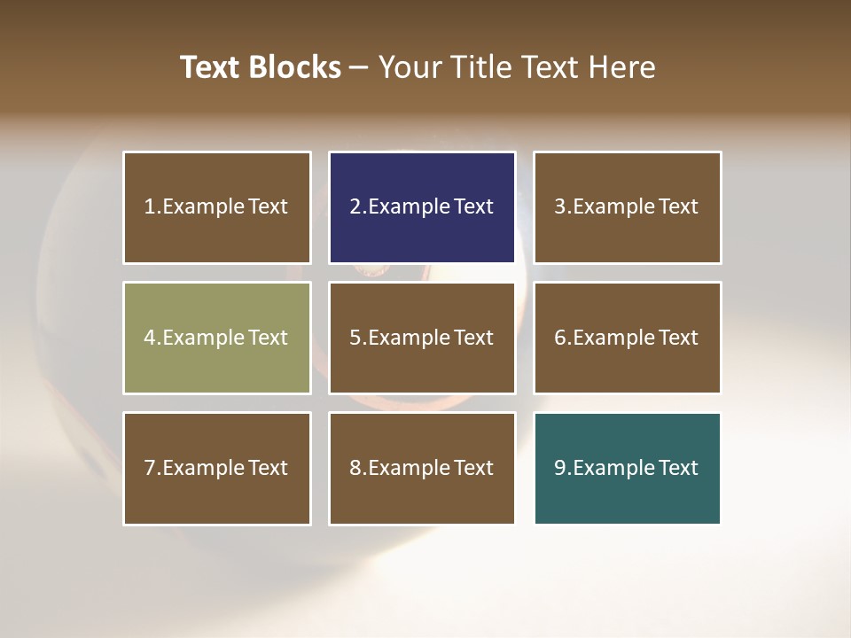 Old Yin Yang Ball PowerPoint Template