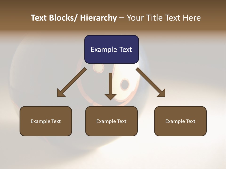 Old Yin Yang Ball PowerPoint Template