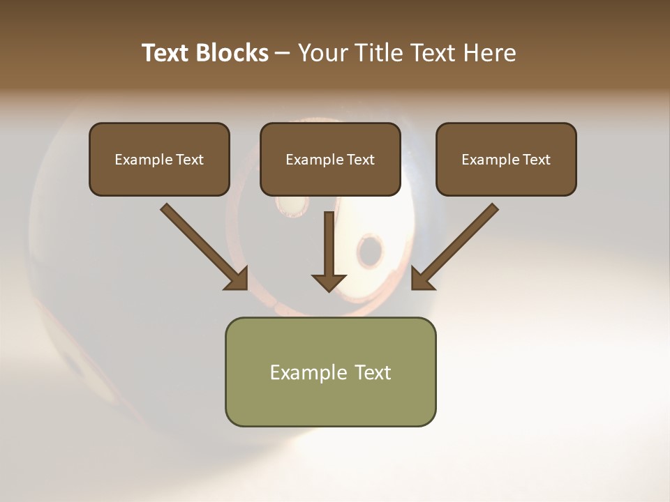 Old Yin Yang Ball PowerPoint Template