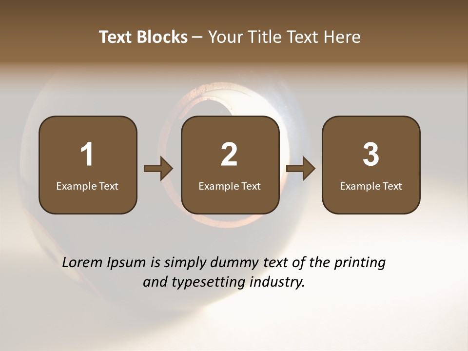 Old Yin Yang Ball PowerPoint Template