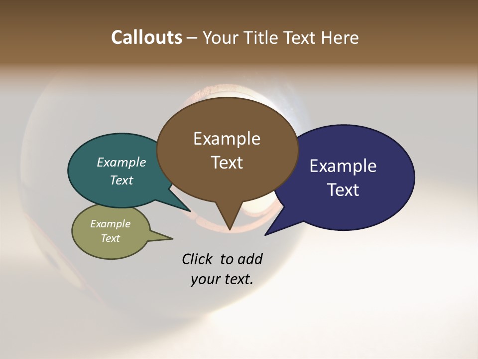 Old Yin Yang Ball PowerPoint Template