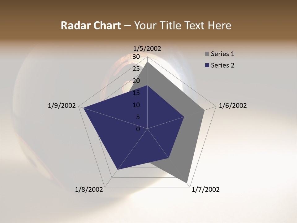 Old Yin Yang Ball PowerPoint Template
