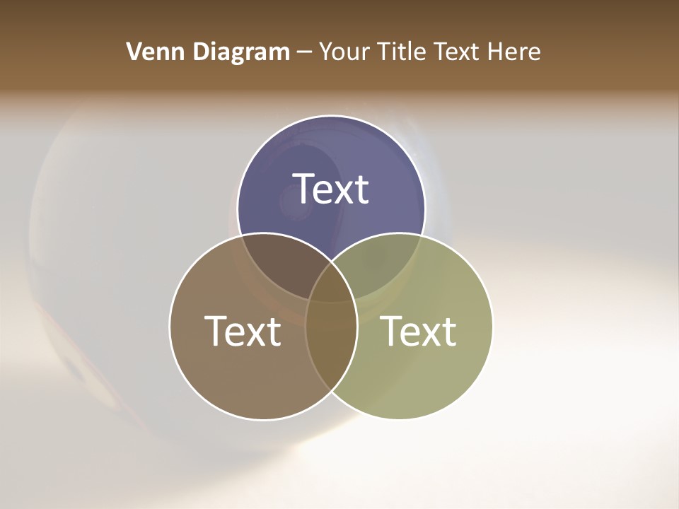 Old Yin Yang Ball PowerPoint Template