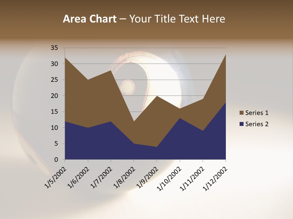 Old Yin Yang Ball PowerPoint Template