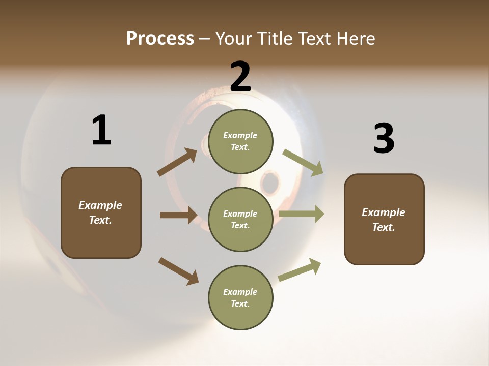 Old Yin Yang Ball PowerPoint Template