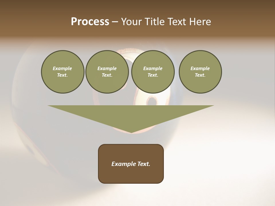 Old Yin Yang Ball PowerPoint Template