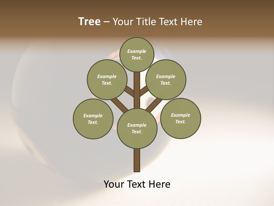 Old Yin Yang Ball PowerPoint Template