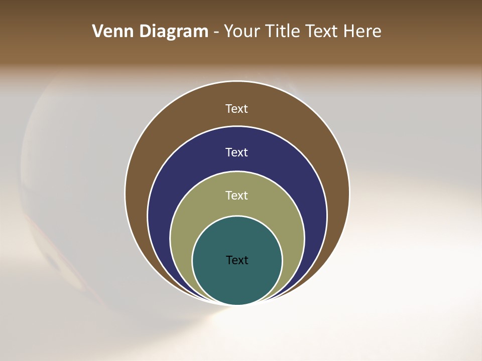 Old Yin Yang Ball PowerPoint Template