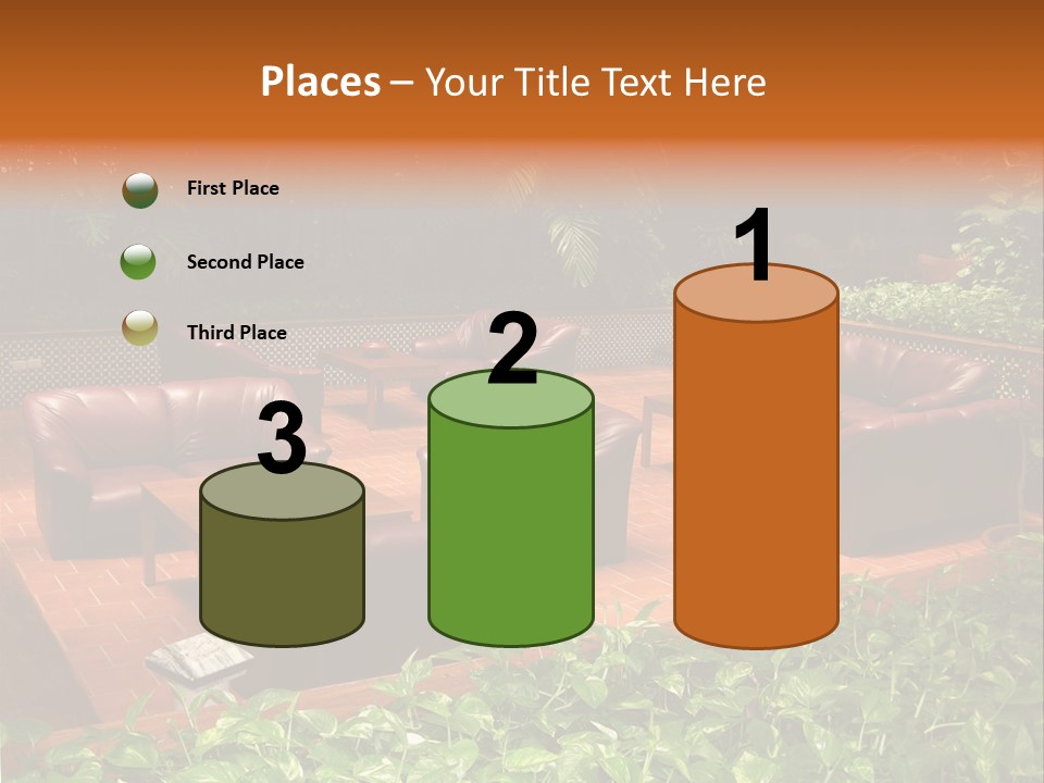 A Living Room Filled With Lots Of Furniture PowerPoint Template
