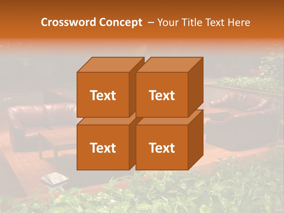 A Living Room Filled With Lots Of Furniture PowerPoint Template