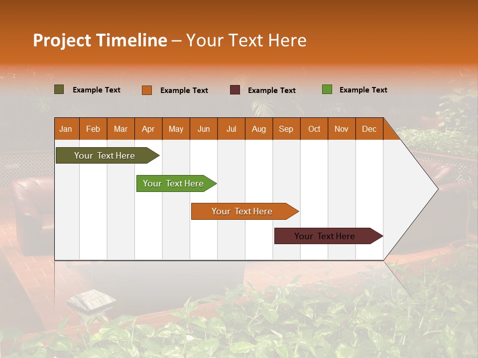 A Living Room Filled With Lots Of Furniture PowerPoint Template