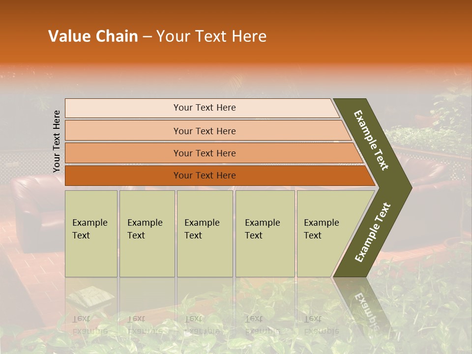 A Living Room Filled With Lots Of Furniture PowerPoint Template