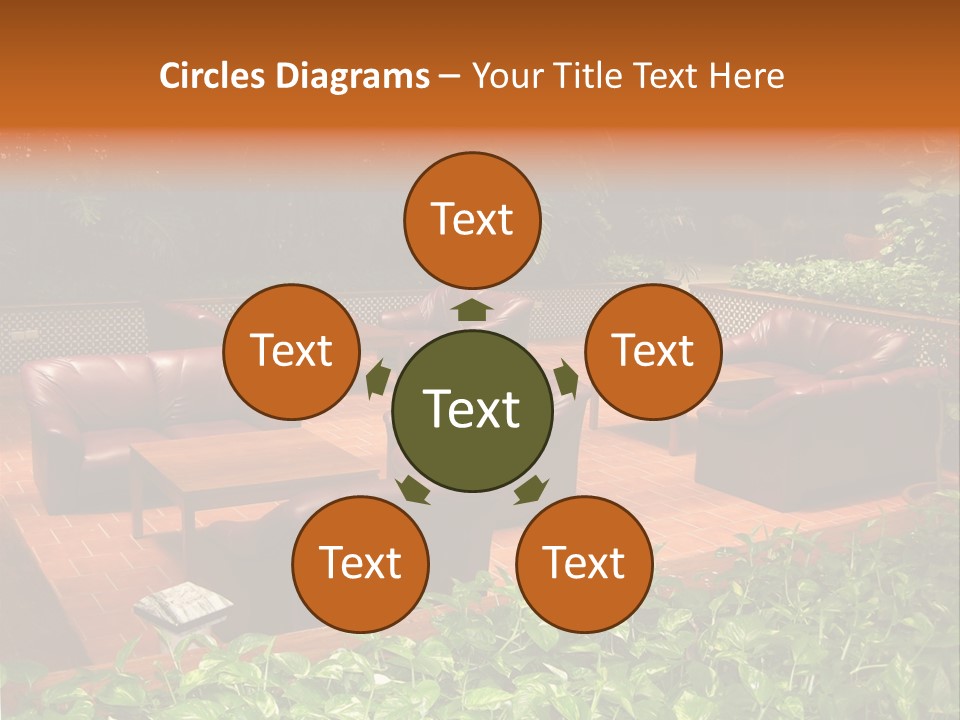 A Living Room Filled With Lots Of Furniture PowerPoint Template