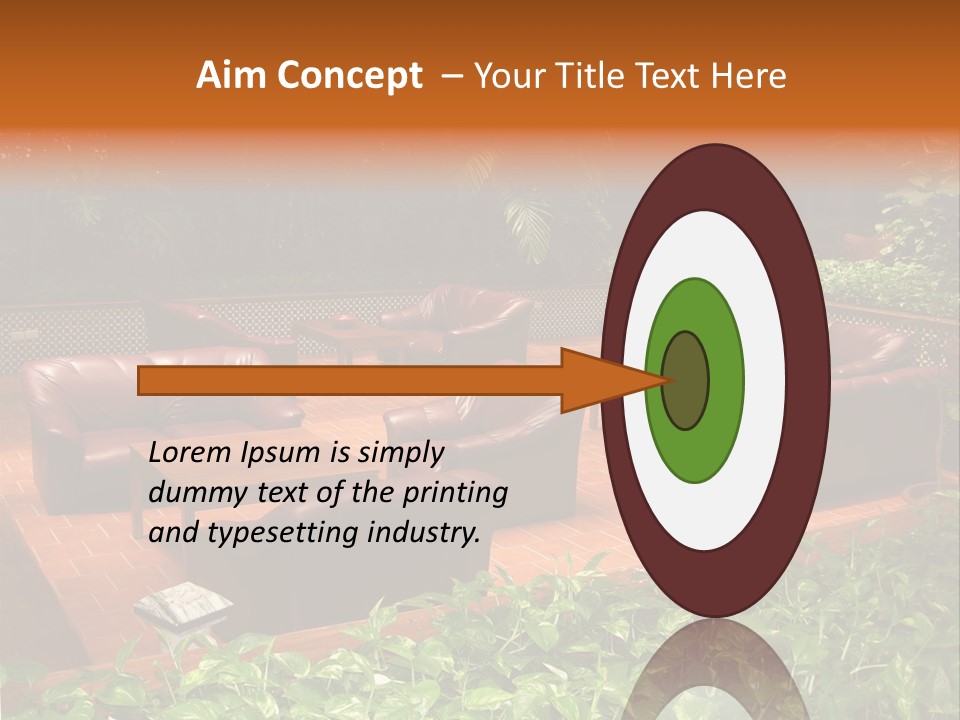 A Living Room Filled With Lots Of Furniture PowerPoint Template