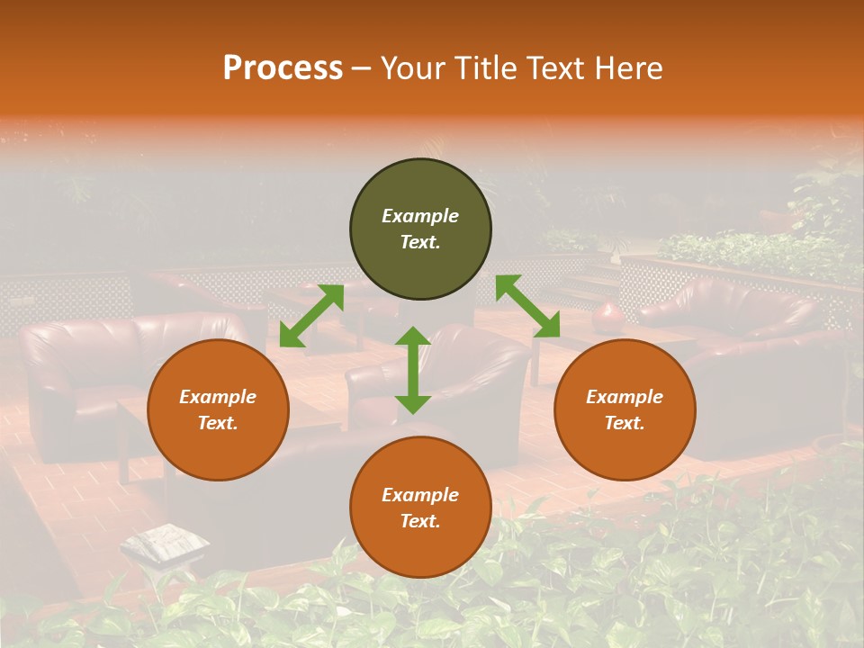 A Living Room Filled With Lots Of Furniture PowerPoint Template