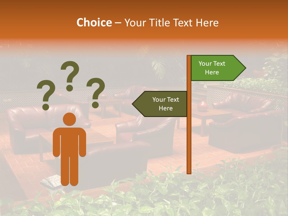 A Living Room Filled With Lots Of Furniture PowerPoint Template