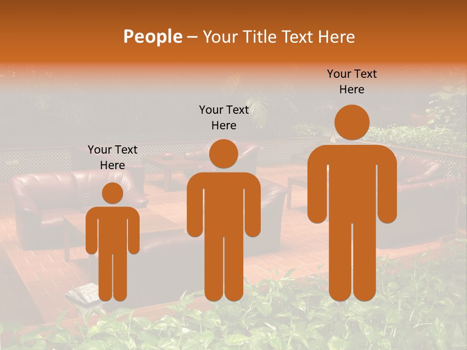 A Living Room Filled With Lots Of Furniture PowerPoint Template