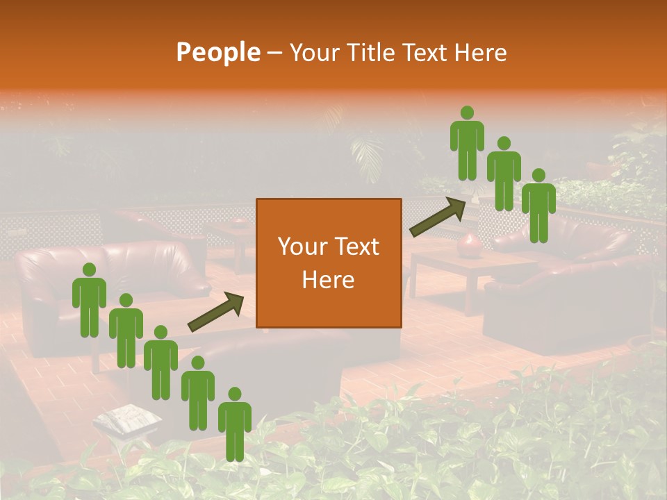 A Living Room Filled With Lots Of Furniture PowerPoint Template