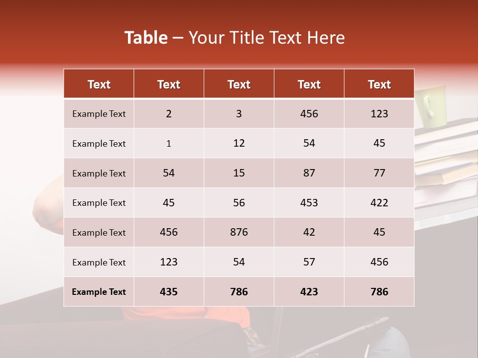 Attractive Woman Having Fatal Error On Her Laptop PowerPoint Template