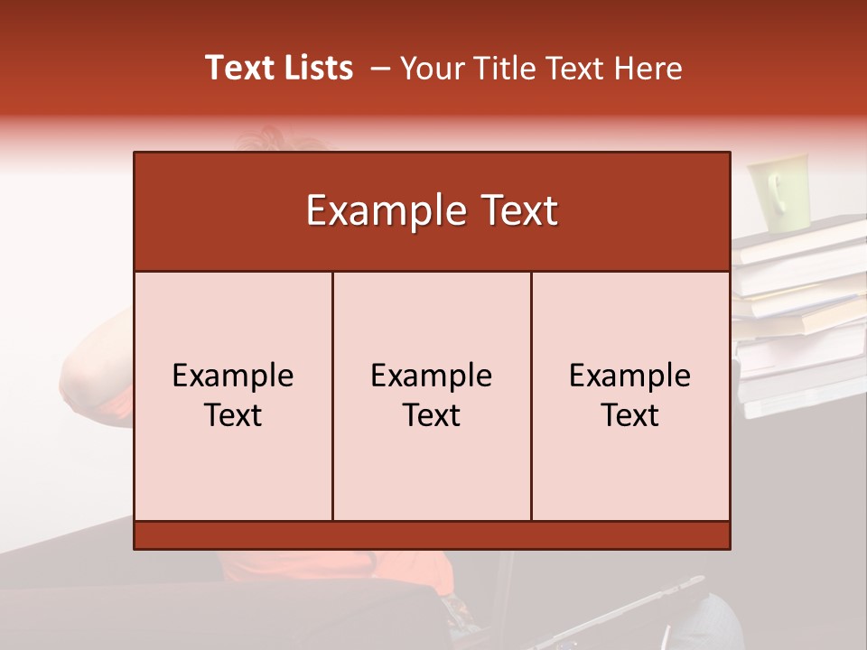 Attractive Woman Having Fatal Error On Her Laptop PowerPoint Template