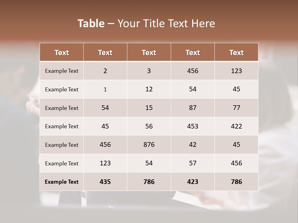 Beautiful Young Woman Working With Her Notebook Is Sitting Outdoors PowerPoint Template