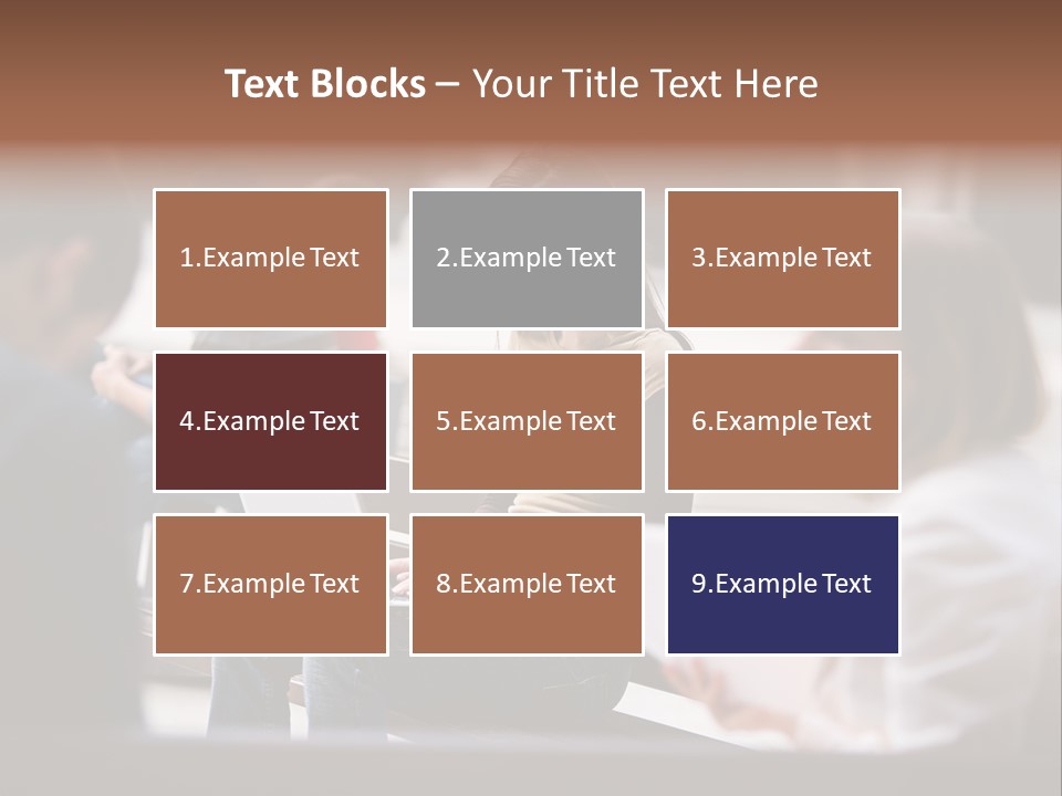 Beautiful Young Woman Working With Her Notebook Is Sitting Outdoors PowerPoint Template