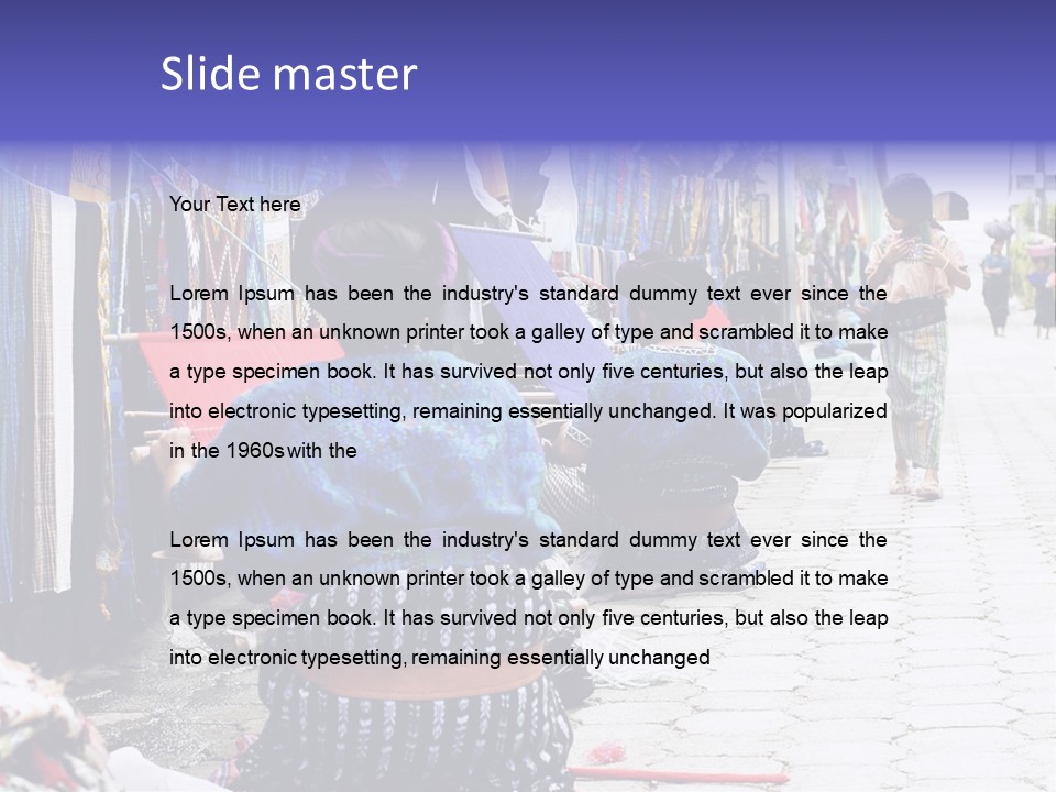 Lake Atitlan, Guatemala PowerPoint Template