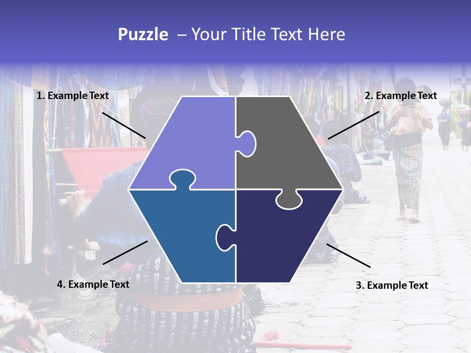 Lake Atitlan, Guatemala PowerPoint Template