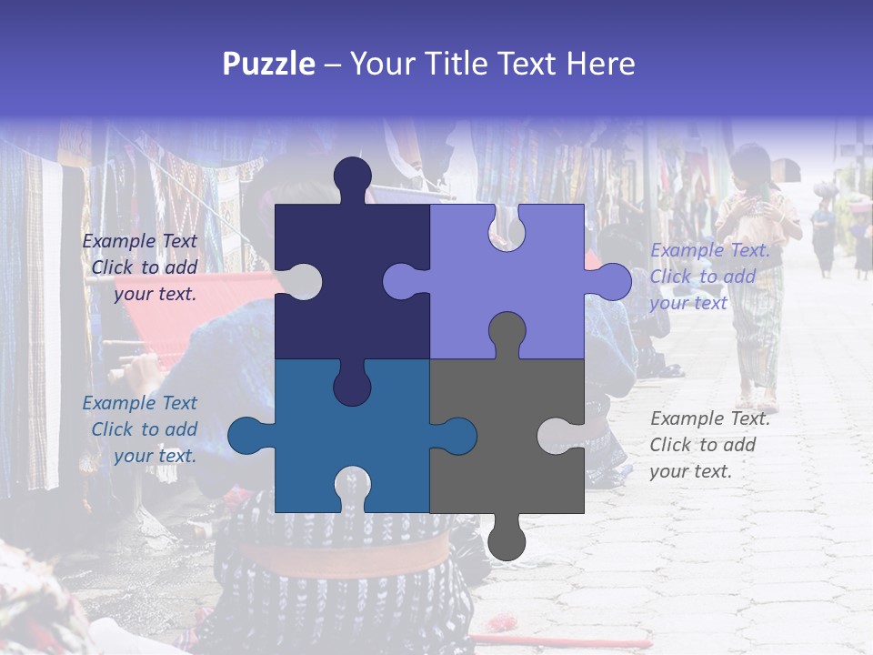 Lake Atitlan, Guatemala PowerPoint Template