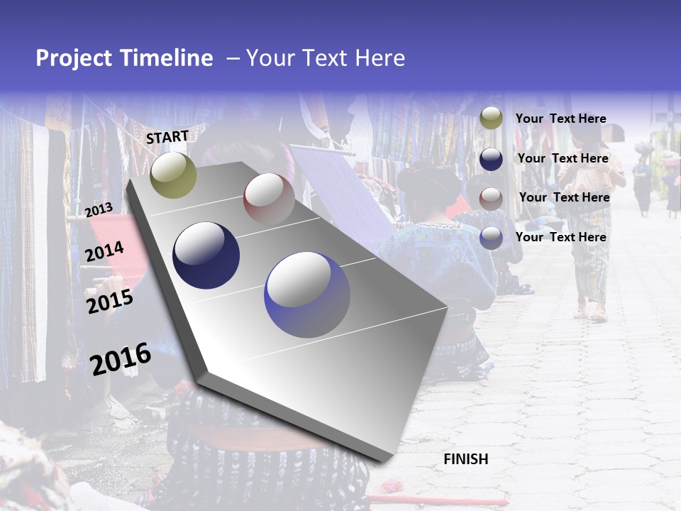 Lake Atitlan, Guatemala PowerPoint Template