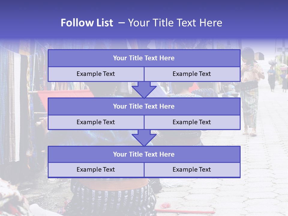 Lake Atitlan, Guatemala PowerPoint Template