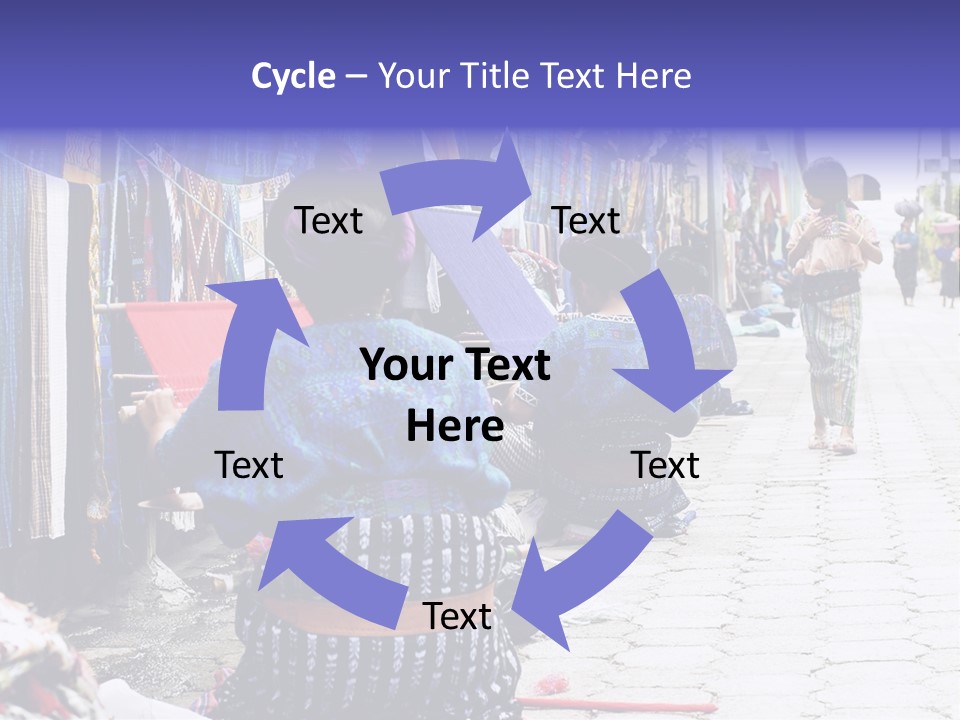 Lake Atitlan, Guatemala PowerPoint Template