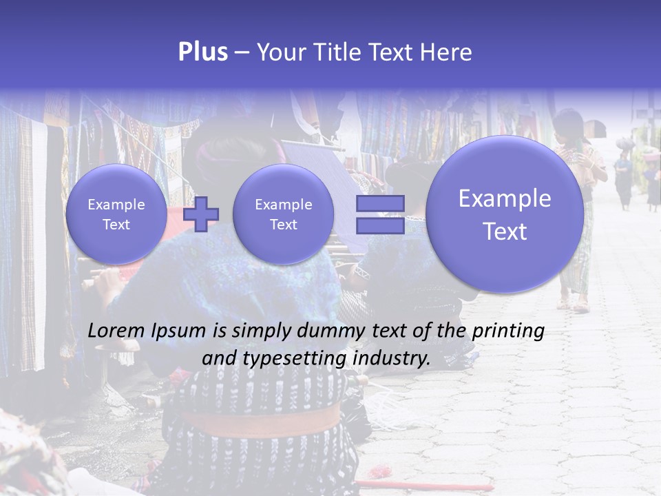 Lake Atitlan, Guatemala PowerPoint Template